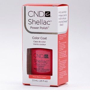 CND SHELLAC POWER POLISH IN PINK BIKINI